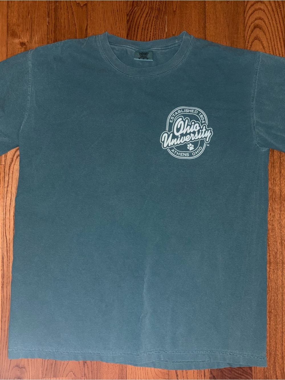 Ohio University Bobcats Women’s Comfort Color T-Shirt Athens Ohio Size Medium